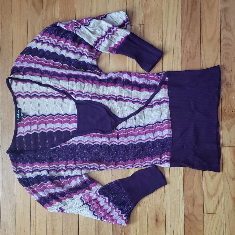 Bebe tunic sweater